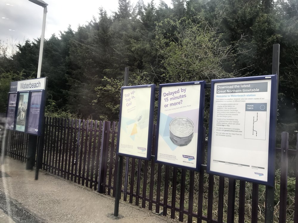 WATERBEACH TRAIN STATION Updated August 2024 Station Rd, Cambridge