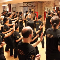 Wan Kam Leung Practical Wing Chun Kung Fu NYC - Master William Kwok (郭威賢) and students in In-House Seminar 2