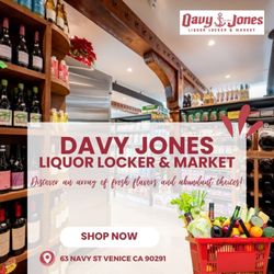 Davy Jones Liquor Locker - Cheers to making it through another week! Treat yourself to a well-deserved drink!