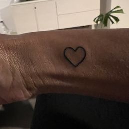 Uneven tattoo