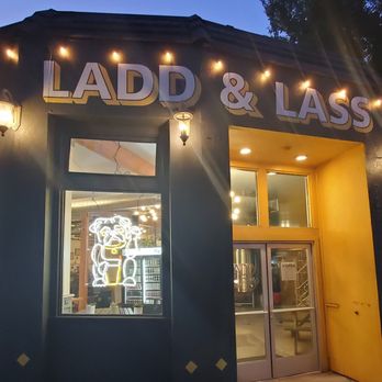 Ladd & Lass Brewing - Front entrance (Night) - Breweries Near Me - Seattle, Washington