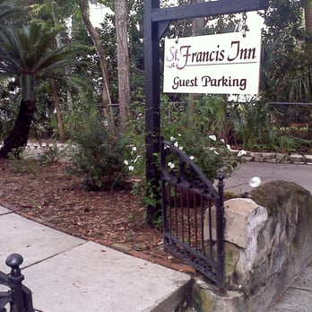 St. Francis Inn - Where else have you seen a cute parking lot? - Bed & Breakfast Near Me - St Augustine, Florida St. Francis Inn - Where else have you seen a cute parking lot? - Bed & Breakfast Near Me - St Augustine, Florida