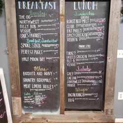 Sadie Mae's Coffee - Menu as of 12/2/2019