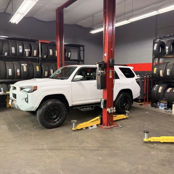 JC Wheels & Tires - This is right after the level kit and new wheels and tires were installed. - Tires Near Me - Escondido, California JC Wheels & Tires - This is right after the level kit and new wheels and tires were installed. - Tires Near Me - Escondido, California