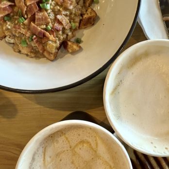 Caffeina Kitchen - Cowboy Breakfast, white mocha and and Chai Coffees. - Coffee & Tea Near Me - Boise, Idaho