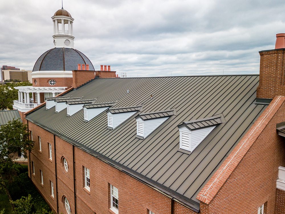 Slide of Shark Roofing