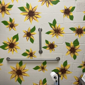 Sunflower Bakehouse - Inside the restroom! - Vegan Near Me - Nashville, Tennessee