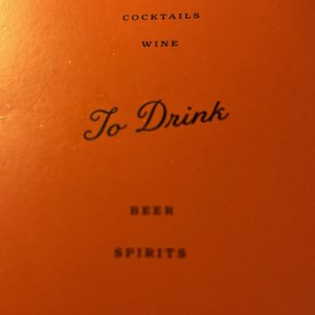 Via Vecchia - Drink Menu - Italian Near Me - Portland, Maine