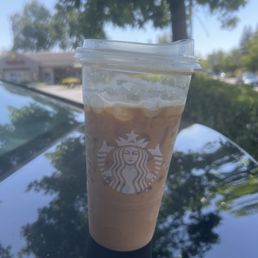 I order iced brown sugar oat shaken espresso. I noticed it that not fill full. So not happy to see have fill full drink.
