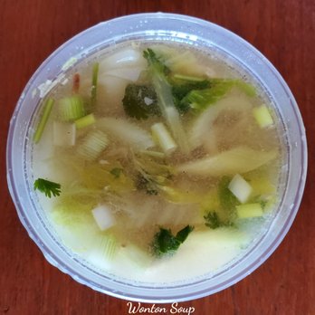 Thai Elephant Morro Bay - Wonton Soup  26 May 2020 - Thai Near Me - Morro Bay, California