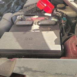 Leaking battery Leaking battery