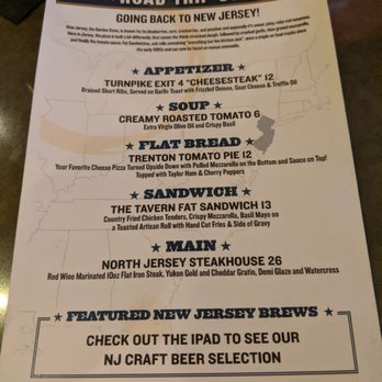 The Office Tavern Grill - Road trip menu.  This week is New Jersey - Breakfast & Brunch Near Me - Summit, New Jersey