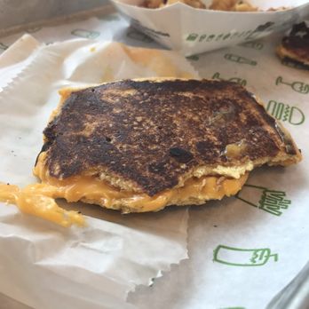 Shake Shack Glendale - Grilled cheese was flat, cold, burned, and just terrible. Fries were also cold and hard. - Burgers Near Me - Glendale, California Shake Shack Glendale - Grilled cheese was flat, cold, burned, and just terrible. Fries were also cold and hard. - Burgers Near Me - Glendale, California