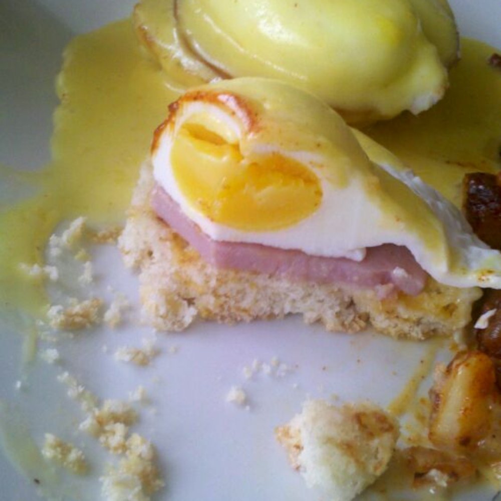 Bistro 72 - This is what the French call egg "off" your face because it bounces off like a superball. - American Near Me - Riverhead, New York