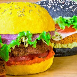 Flower Burger - Spicey Chickpea