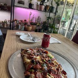 Supreme Pizza. And. Coke for sure.