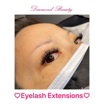 Diamond Beauty - Eyelash extensions with volume style - Eyelash Service Near Me Diamond Beauty - Eyelash extensions with volume style - Eyelash Service Near Me