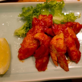 Marumi - Spicy Chicken Appetizer (chicken breast is super soft) - Sushi Bars Near Me - New York, New York