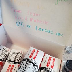 KFC - Kfc donated some meals to the local COVID-19 unit at MMC.