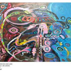 Rudolf Kohn Art Studio - Transition
acrylic on canvas 
2024
6'x6'