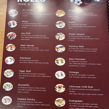 Joy’s Sushi Bar - Menu - Sept 2024 - Sushi Bars Near Me - Santa Fe, New Mexico