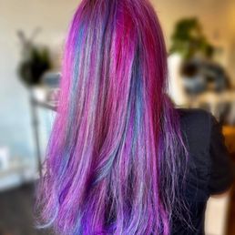 After photo, Rainbow hair After photo, Rainbow hair