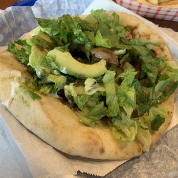 Island Grill - Grilled Chicken Pita with Avocado - Mediterranean Near Me - Houston, Texas Island Grill - Grilled Chicken Pita with Avocado - Mediterranean Near Me - Houston, Texas