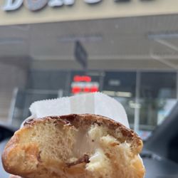 Slikker's Donut - Chocolate bar filled with custard