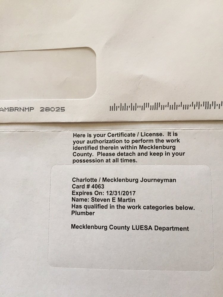 Slide of Steve Martin Plumbing