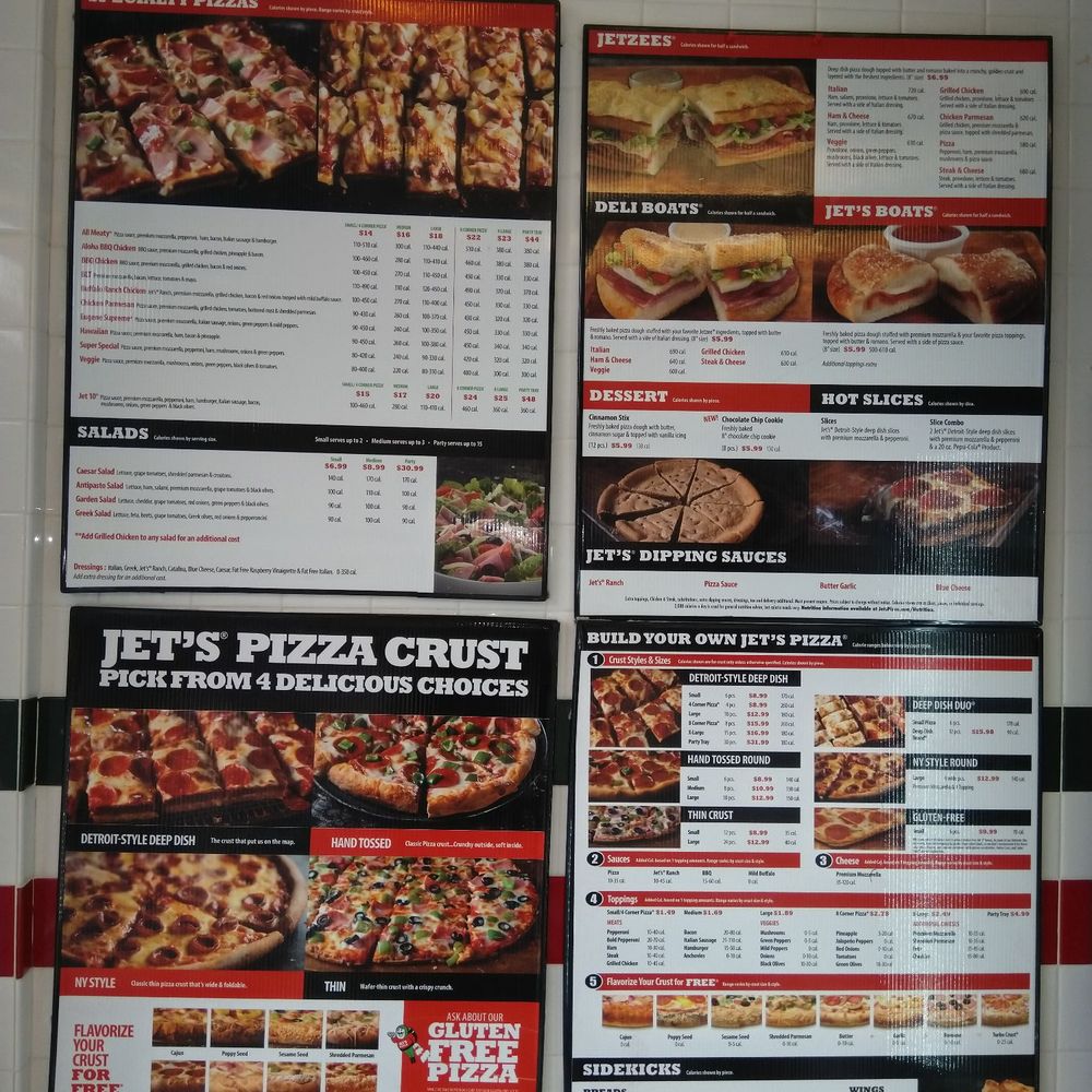Jet's Pizza - Menu one - Pizza Near Me - Charlotte, North Carolina Jet's Pizza - Menu one - Pizza Near Me - Charlotte, North Carolina