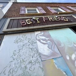 Best Friends Bakery & Ice Cream - Easy to miss the front door due to the outside construction and the narrow walk soace