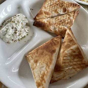 Santorini Cafe - Spinach and Cheese Pies - Greek Near Me - Austin, Texas