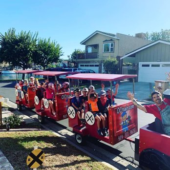 Trackless Train Rental - My little conductor absolutely loved this. - Party & Event Planning Near Me