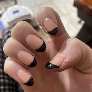Diva Nails & Spa Salon - Worst French tip I've ever gotten - Nail Salons Near Me - Knoxville, Tennessee