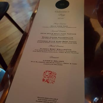 Lee - V-Day Menu 2016 - Asian Fusion Near Me - Toronto, Ontario Lee - V-Day Menu 2016 - Asian Fusion Near Me - Toronto, Ontario