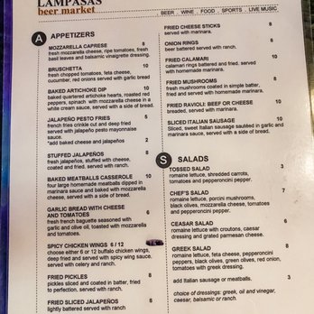 Lampasas Beer Market - Menu - Beer Bar Near Me - Lampasas, Texas