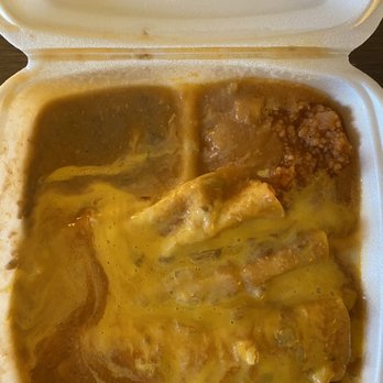 Mill Stop Cafe - Beef enchilada bean enchilada chicken enchilada rice beans smothered in pork green chili sauce - Mexican Near Me - Pueblo, Colorado Mill Stop Cafe - Beef enchilada bean enchilada chicken enchilada rice beans smothered in pork green chili sauce - Mexican Near Me - Pueblo, Colorado