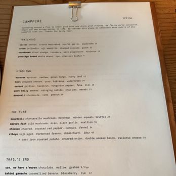 Campfire - New American Near Me - Carlsbad, California