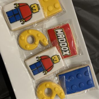 Coloma Confections - Lego theme sugar cookies. - Desserts Near Me - Pinole, California Coloma Confections - Lego theme sugar cookies. - Desserts Near Me - Pinole, California