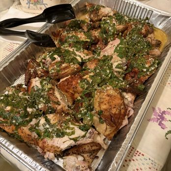 Chicken Maison - Whole Lemon Basil Chicken - Mediterranean Near Me - Fountain Valley, California