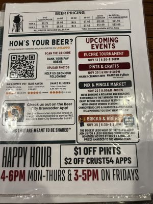 Menu photo 1 Oakestown Brewery Grandville, MI Menu photo 1 Oakestown Brewery Grandville, MI