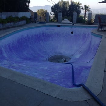 Pool Port Construction & Repair - old pool finish after draining - Pool & Hot Tub Service Near Me - Granada Hills, California Pool Port Construction & Repair - old pool finish after draining - Pool & Hot Tub Service Near Me - Granada Hills, California