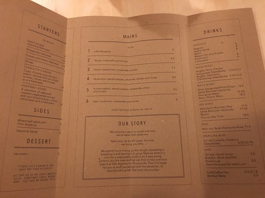 Menu photo 2 Otto Pizza Birmingham, XWM