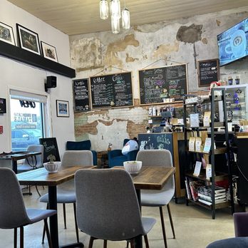 Dark Ritual Coffee Roasters - the interior of a coffee shop - Coffee Roasteries Near Me - Fate, Texas Dark Ritual Coffee Roasters - the interior of a coffee shop - Coffee Roasteries Near Me - Fate, Texas