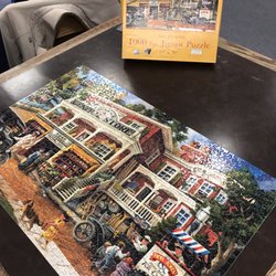 Santa Fe Public Library - Completed puzzle I helped contribute to!
