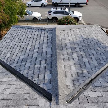 Palm Construction - Taking in the view of our new roof from Palm Construction. - Masonry/Concrete Near Me - San Lorenzo, California