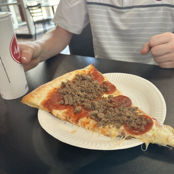 Anthony's Pizza and Pasta - Slice Neapolitan with pepperoni and meatball - Pizza Near Me - Parker, Colorado Anthony's Pizza and Pasta - Slice Neapolitan with pepperoni and meatball - Pizza Near Me - Parker, Colorado