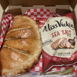 Greek's Pizzeria - Ham & cheese pizza shell