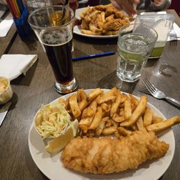 Halibut and Chips