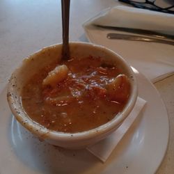 Algonac Flaming Grill - This is a old and sour beef pot pie soup